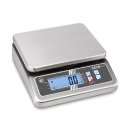 Edelstahl-Tischwaage FOB-LM  Max 15 kg | d=5 g | 248x198...