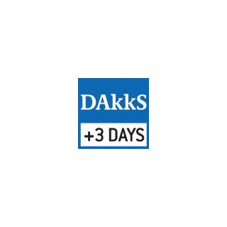 DAkkS Kalibrierschein - Hochauflösende Präzisionswaagen [Max] <= 5 kg (>500.000d)