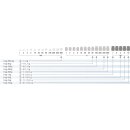 Gewichtsatz OIML-Klasse E1, Nennwert 1 mg - 50 g, Knopf,...