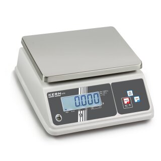 Kern WTB-N Tischwaage für den Lebensmittelbereich mit  IP65 & Checkweighing-Display