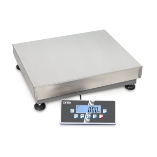 Max 150/300 kg | d=50/100 g | 600x500 mm | Zweibereichswaage